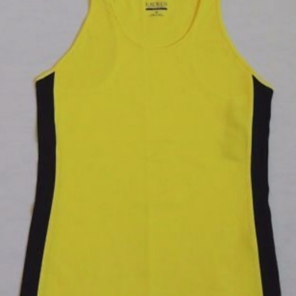 LRL LAUREN RALPH LAUREN WOMENS ACTIVE WORKOUT TANK